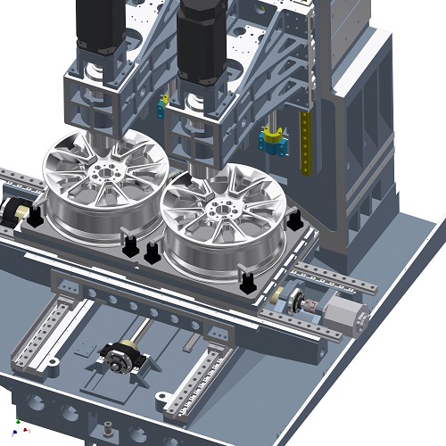 雙休心T輪轂專用機的加工效果如何？